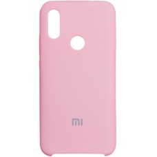 Силикон Original Case Logo Xiaomi Redmi 7 (Розовый)