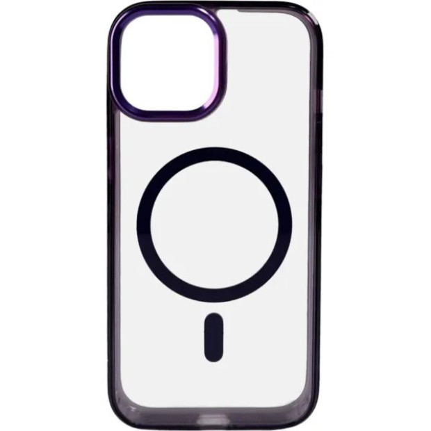 Чехол UMKU Shining with MagSafe Apple iPhone 15 (Amethyst)