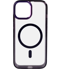Чохол UMKU Shining з MagSafe для Apple iPhone 15 (Аметист)