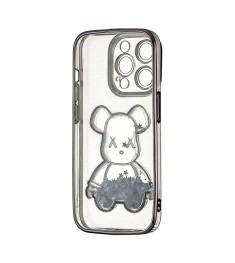 Чохол UMKU Bear Shine для Apple iPhone 14 Pro (чорний)