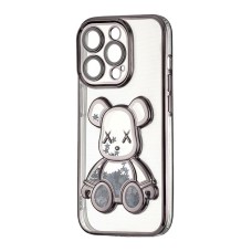 Чехол UMKU Bear Shine Apple iPhone 14 Pro (Black)