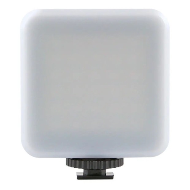 Набор для съемки LED-лампа PY-49 на прищепке с микрофоном (Чёрный)