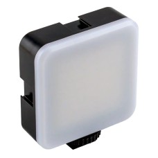 Набор для съемки LED-лампа PY-49 на прищепке с микрофоном (Чёрный)