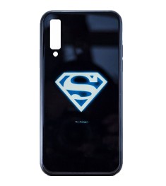 Luminous Glass Case Cover for Samsung A7 (2018) A750 (Superman) Luminous Glass Case Cover for Samsung A7 (2018) A750 (Superman)