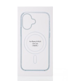 Чохол Clear Case with MagSafe для Apple iPhone 16 Plus (Прозорий)