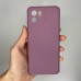 Силіконовий оригінальний чохол 360 Logo для Xiaomi Redmi A2  /  A1 (ShutCam) (Лавандовий)