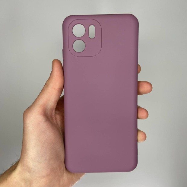 Силикон Original 360 Case Logo Xiaomi Redmi A2 / A1 (ShutCam) (Лавандовый)