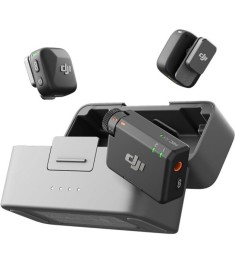 Беспроводной микрофон петличный DJI Mic Mini 2TX + 1RX (Чёрный)