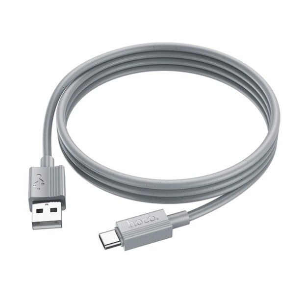 USB-кабель Hoco X107 3A (Type-C) (Сірий)