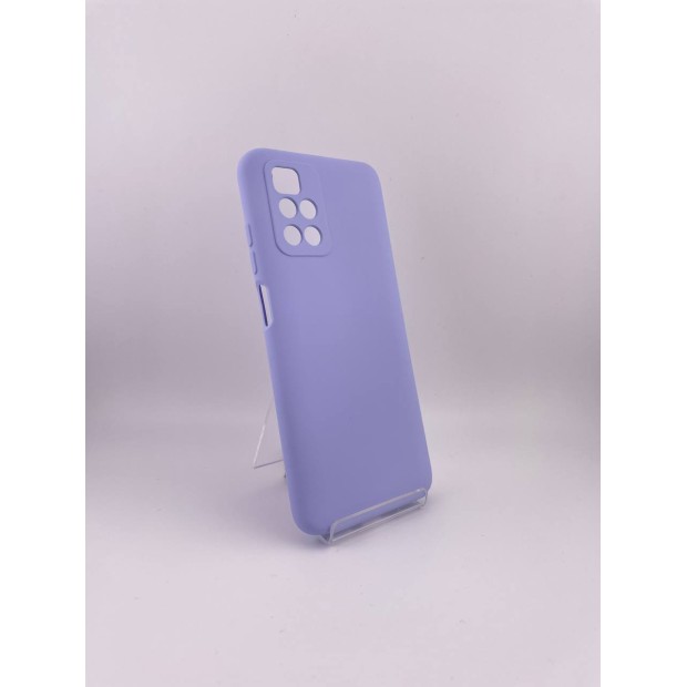 Силіконовий чохол Original Xiaomi Redmi 10 (ShutCam) (Фіалковий)