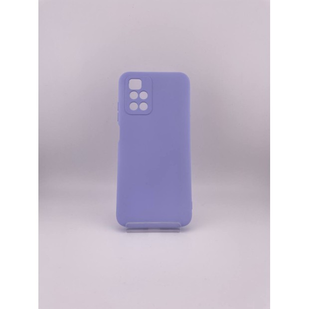 Силикон Original Xiaomi Redmi 10 (ShutCam) (Фиалковый)