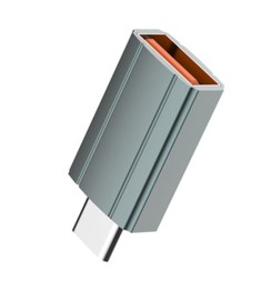 OTG-переходник LDNIO LC140 (Type-C to USB-A) USB3.0 (Серый)