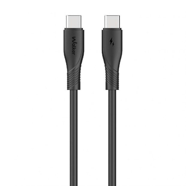 USB-кабель Walker C585 60W (1m) (Type-C - Type-C) (Чёрный)