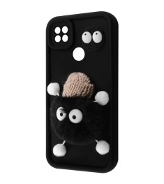 Чохол Pretty Things Case Xiaomi Redmi 9C  /  10A (Чорний / Пухнастий Чорний)