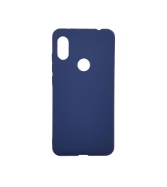 Силикон iNavi Color Xiaomi Redmi Note 6 / Note 6 Pro (тёмно-синий)
