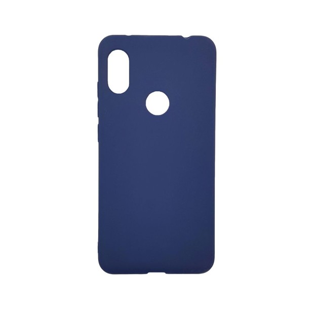 Силіконовий чохол iNavi Color для Xiaomi Redmi Note 6  /  Note 6 Pro (темно-синій)