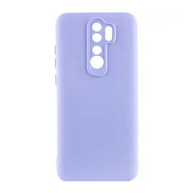 Силикон Original Xiaomi Redmi 9 (ShutCam) (Лавандовый)