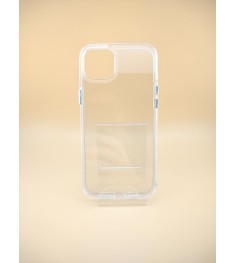 Силикон Space Case Premium Apple iPhone 15 Plus (Прозрачный)