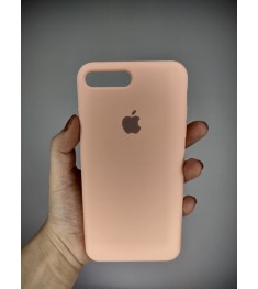 Силіконовий оригінальний чохол Apple для iPhone 7 Plus  /  8 Plus (Грейпфрут)