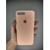 Силіконовий оригінальний чохол Apple для iPhone 7 Plus  /  8 Plus (Грейпфрут)
