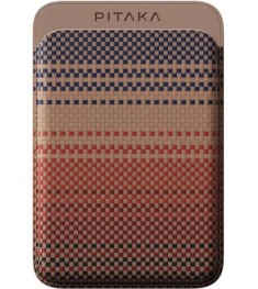 Гаманець Pitaka Magnetic Woven для iPhone (Sunset)
