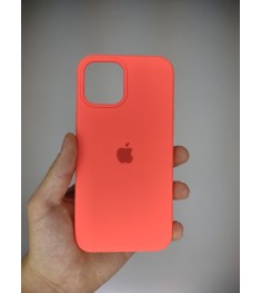 Силіконовий оригінальний чохол Apple для iPhone 12 Pro Max (50) Кораловий.