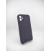 Силикон Original Square RoundCam Case Apple iPhone 11 (72) Eggplant