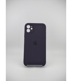 Оригінальний силіконовий квадратний чохол RoundCam для Apple iPhone 11 (72) бакл..