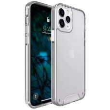 Силіконовий чохол Space Case 3D для Apple iPhone 16 Pro Max (Прозорий)