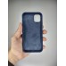 Силіконовий оригінальний кейс для Apple iPhone 11 (32) Deep Navy.