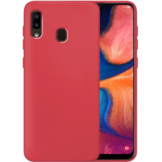 Силикон Original 360 Case Samsung Galaxy A20 / A30 (Клубничный)