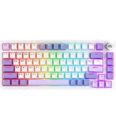 Клавіатура бездротова Proove Gaming Coupe (Біла / Фіолетова)