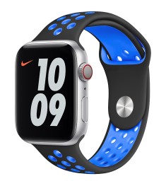 Ремешок Nike Apple Watch 38 / 40 mm (Black-Blue)