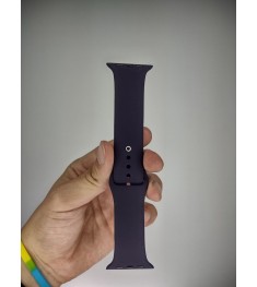 Ремешок Apple Watch Silicone 42 / 44 / 45 / 49mm (Eggplant)