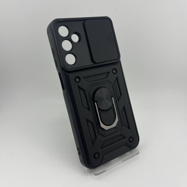 Чохол-бронь Ring Serge Armor Case Samsung Galaxy A15 (ShutCam) (Чорний)