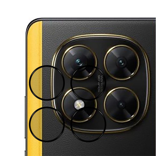 Захисне скло на камеру Xiaomi Poco X7