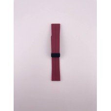 Ремінець для смарт-годинника універсальний Magnetic Clip 22мм (Бордовий)