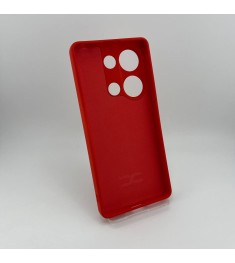 Силікон оригінальний для Xiaomi Redmi Note 13 Pro 4G (ShutCam) (Червоний)