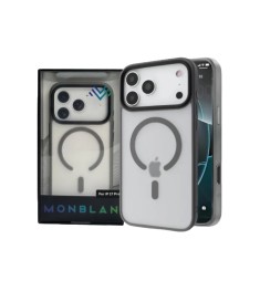 Накладка Monblan Magnetic Matte Magsafe для Apple iPhone 17 Pro (Сіра)