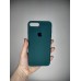 Силіконовий оригінальний чохол Apple iPhone 7 Plus  /  8 Plus (лісовий зелений)