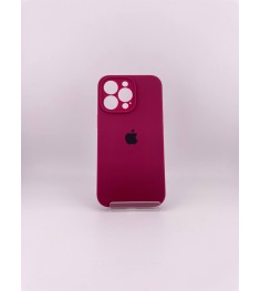 Силикон Original RoundCam Case Apple iPhone 13 Pro (57) Marsala