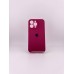 Силикон Original RoundCam Case Apple iPhone 13 Pro (57) Marsala