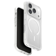 Чехол UNIQ Combat Magnetic Apple iPhone 17 Pro (Transparent / White)