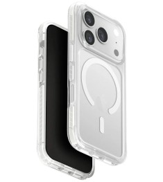 Чехол UNIQ Combat Magnetic Apple iPhone 17 Pro (Transparent / White)