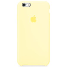 Силіконовий оригінальний чохол Apple для iPhone 6 / 6s (51) Mellow Yellow