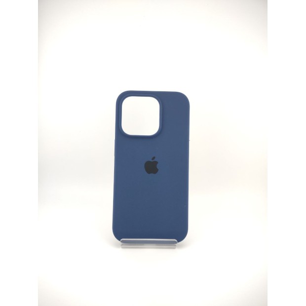 Силіконовий оригінальний чохол для Apple iPhone 15 Pro (32) Deep Navy.