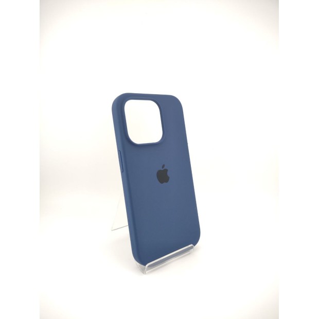 Силіконовий оригінальний чохол для Apple iPhone 15 Pro (32) Deep Navy. Силіконовий оригінальний чохол для Apple iPhone 15 Pro (32) Deep Navy.