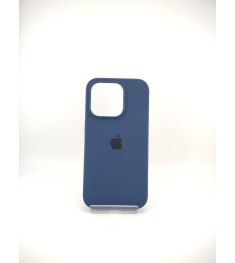 Силіконовий оригінальний чохол для Apple iPhone 15 Pro (32) Deep Navy.