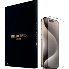 Защитное стекло iLera Deluxe Frosted Apple iPhone 15 Pro (Black) iLFrDL15Pr