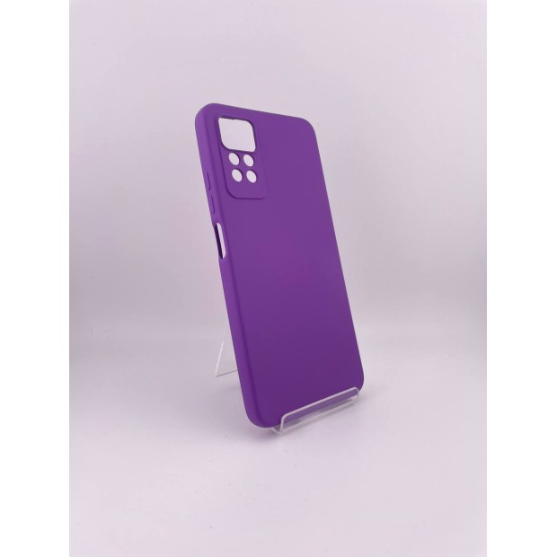 Силіконовий чохол Original Xiaomi Redmi Note 12 Pro 4G (ShutCam) (Бузковий)